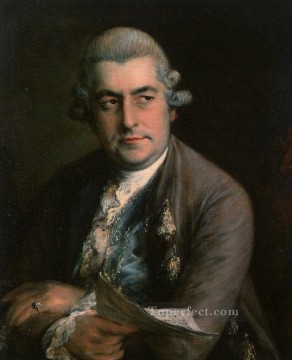 トーマス・ゲインズバラ Painting - ヨハン・クリスチャン・バッハの肖像画 トーマス・ゲインズボロー